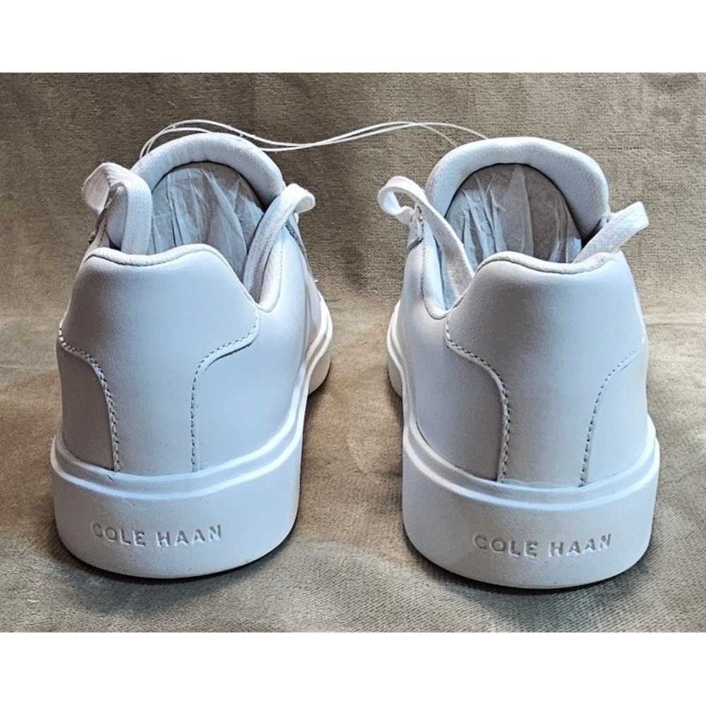 Cole Haan GC Daily Sneaker White Leather Low Top Womens 7 B W26651 - Picture 6 of 8